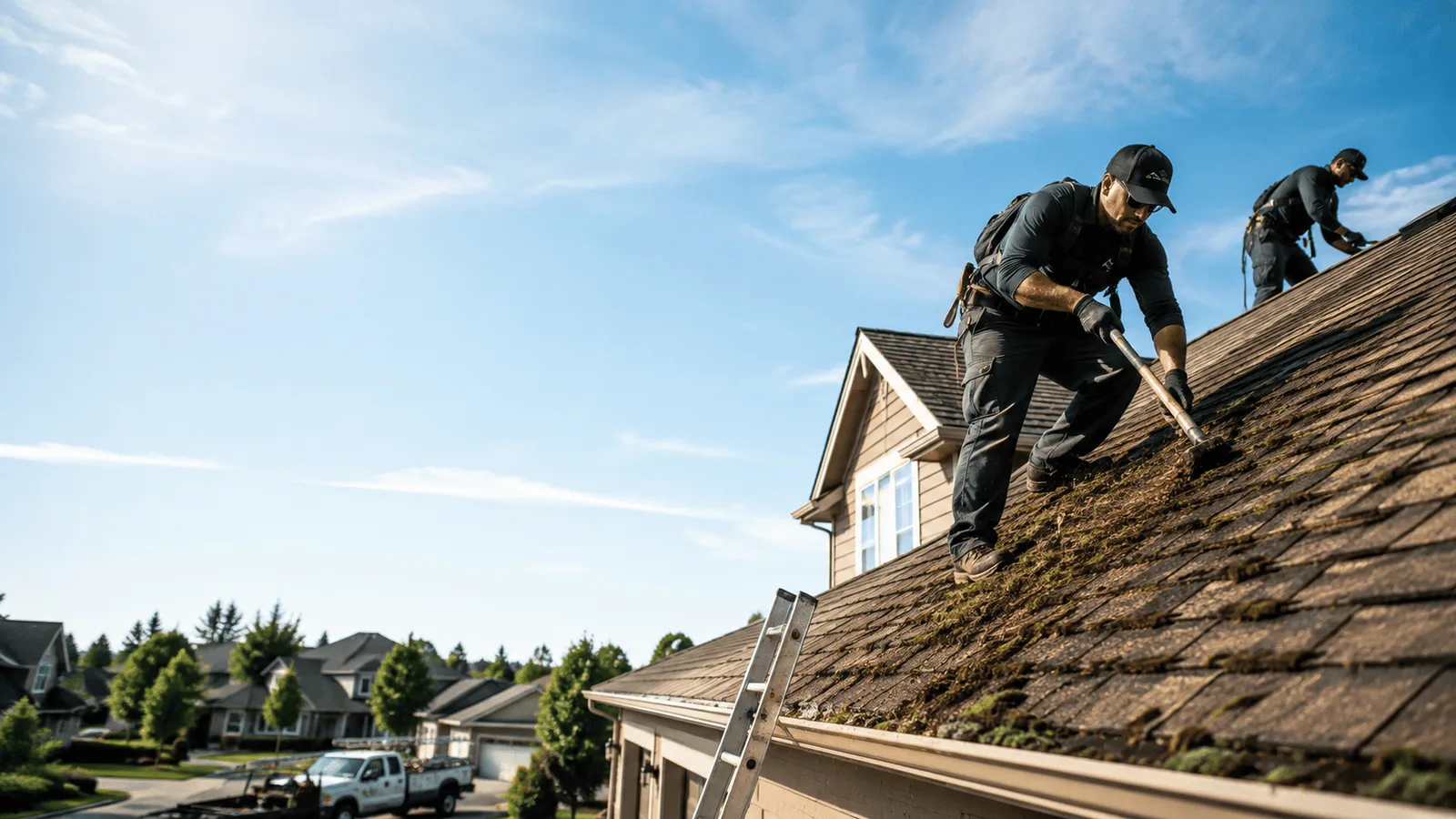 Roof Moss Removal in Harrisburg, SD near me
